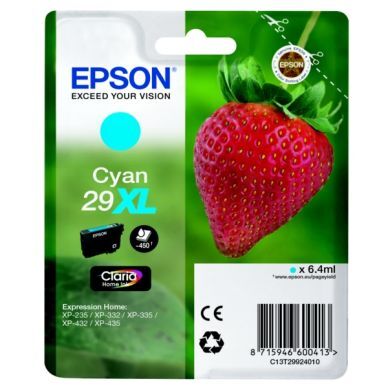 Epson Blekkpatron cyan 450 sider T2992