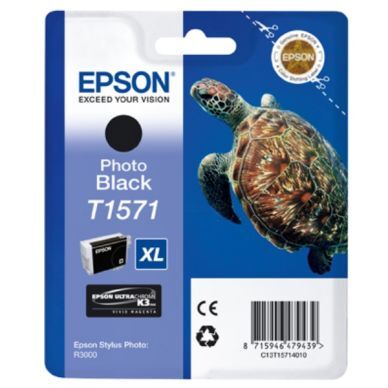 Epson Blekkpatron fotosvart, 25,9 ml T1571