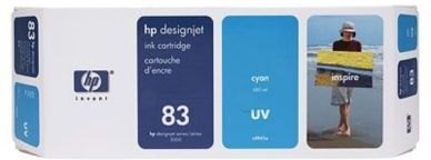 HP Blekkpatron cyan Nr 83 680ml UV C4941A