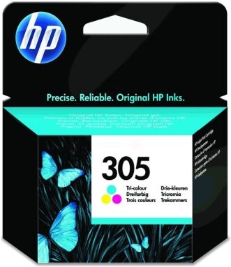 HP Blekkpatron cyan,magenta,gul HP 305, 100 sider 3YM60AE