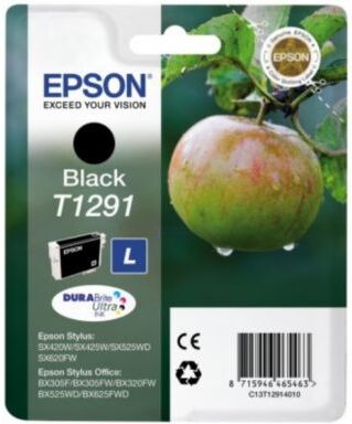 Epson Blekkpatron svart, 11,2 ml T1291