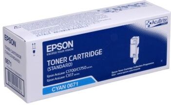 Epson Tonerkassett cyan 700 sider S050671