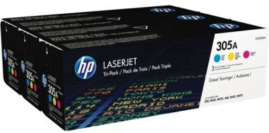 HP Tonerkassett MultiPack C,M,Y, 2.600 sider CF370AM