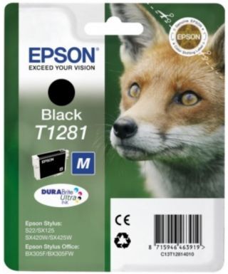 Epson Blekkpatron svart, 5,9 ml T1281