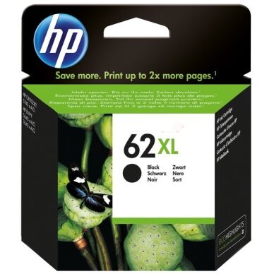 HP Blekkpatron svart HP 62XL, 600 sider C2P05AE