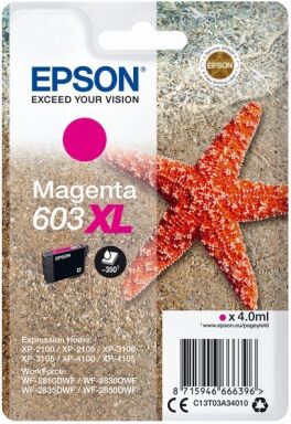 Epson Blekkpatron magenta, 350 sider T03A3