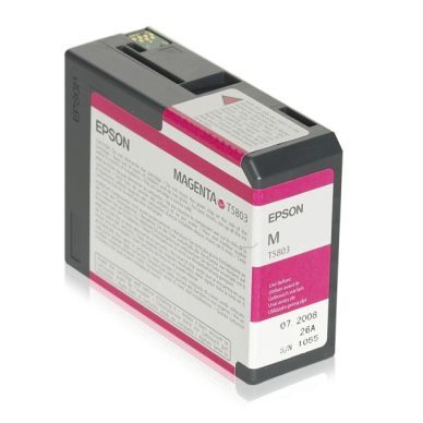 Epson Blekkpatron magenta, 80 ml T5803