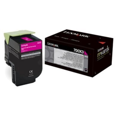 Lexmark Tonerkassett magenta 4.000 sider 700X3