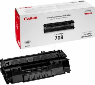 Canon Tonerkassett 2 500 sider (CRT-708) 0266B002