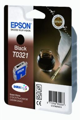 Epson Blekkpatron svart, 33 ml T0321