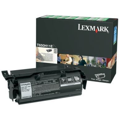 Lexmark Tonerkassett sort 25.000 sider, høy kapasitet, return T650H11E