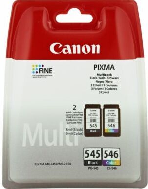 Canon Multipack blekkpatroner, svart & farge (PG-545, CL-546) 8287B006