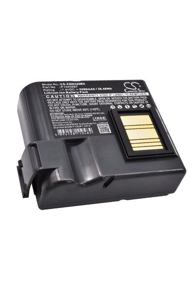 Zebra Batteri (5200 mAh 7.4 V, Sort) passende til Batteri til Zebra QLN420 Plus