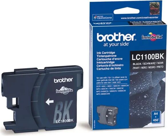 Brother LC1100BK Blekkpatron Svart