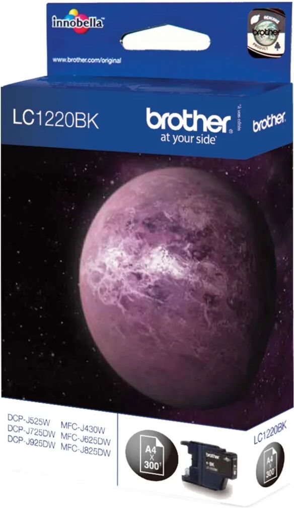 Brother LC1220BK Blekkpatron Svart