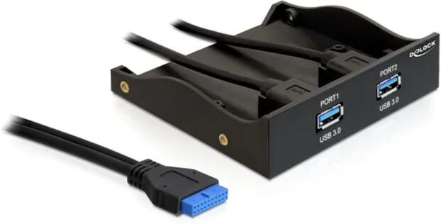 Frontpanel USB 3.0 med 2 porter