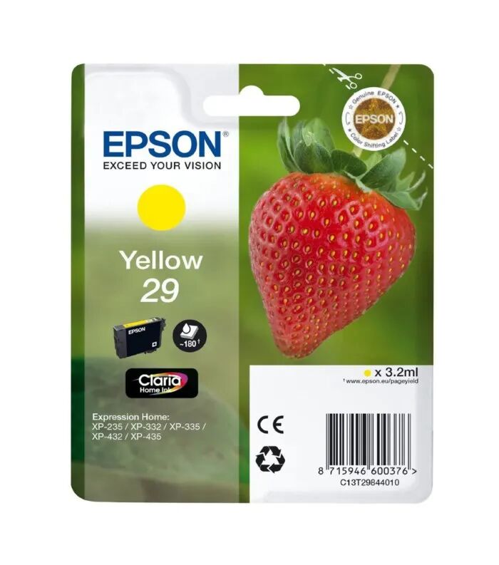 Epson T2984 blekkpatron, gul