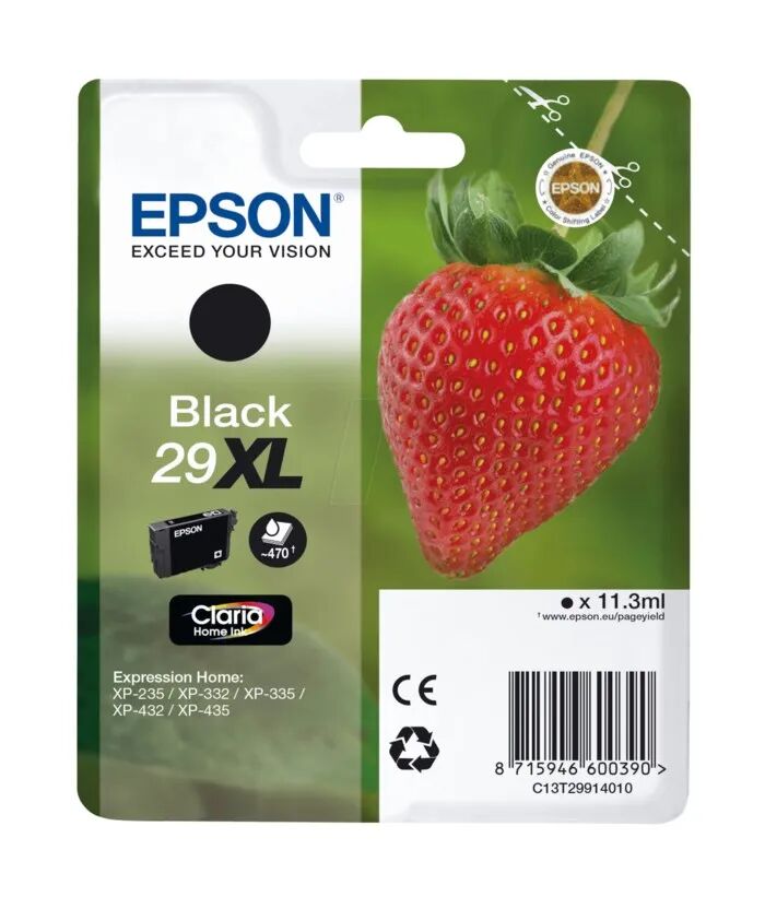 Epson T2991 XL blekkpatron, svart