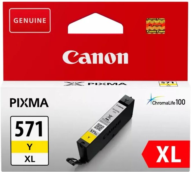 Canon CLI-571 XL blekkpatron, gul