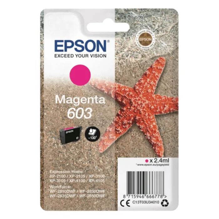 Epson T03U3 Blekkpatron - Magenta
