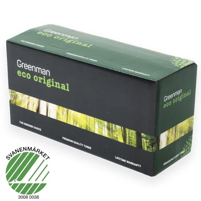 Greenman Toner av typen HP 83X - Svart