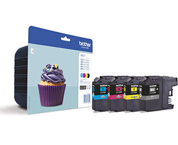 Brother LC123 ink cartridge value pack