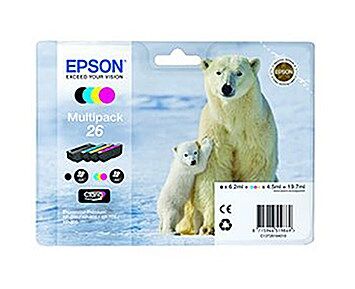 Epson Polar Bear Ink 26 Multipack