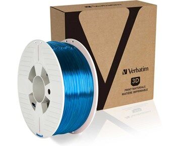 Verbatim PET-G 1.75mm 1kg Blue Transparent