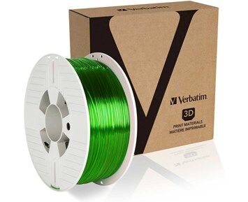 Verbatim PET-G 1.75mm 1kg Green Transparent