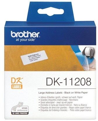 Brother DK-11208 - Adress label