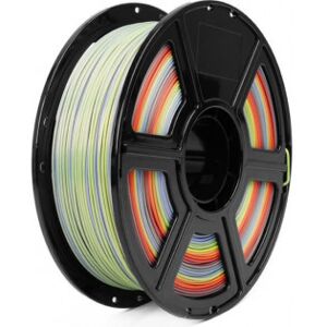 Flashforge Pla Silk -Utskriftsfilament, 1,75 Mm, Regnbåge