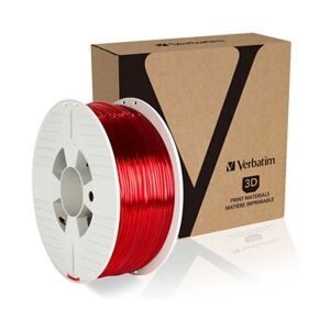 Verbatim PET-G 2.85mm 1kg Red Transparent