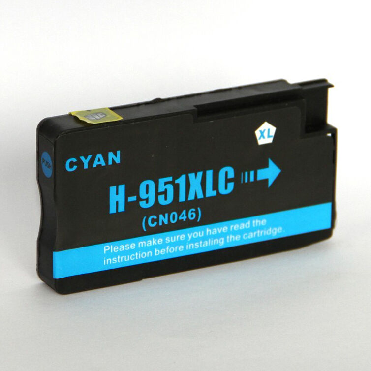 HP Kompatibel Till Hp 951 Xxl Cn046ae Cyan Kompatibel Bläckpatron 30 Ml