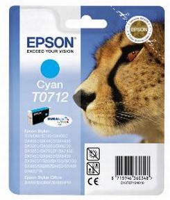 Epson T0712 C 13t07124012 Original Bläckpatron -5,5 Ml