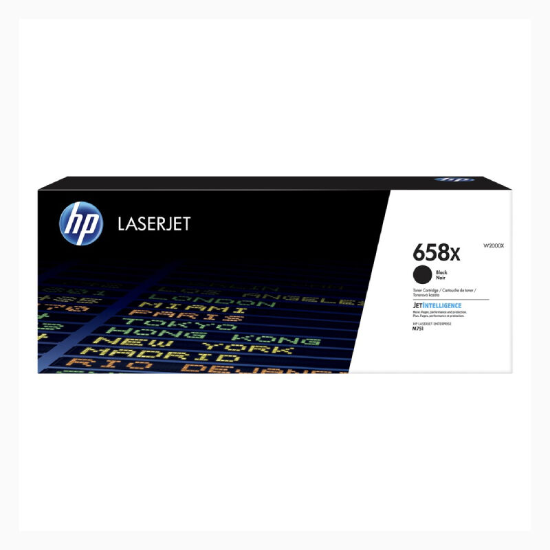 HP 658x Bk Original Toner (33000 Sidor)