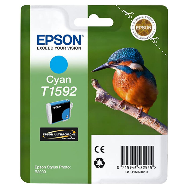 Epson T1592 C Original Bläckpatron (17 Ml)