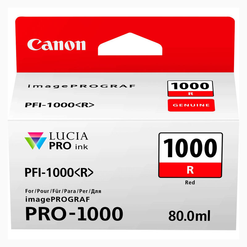 Canon Pfi-1000 R Original Bläckpatron (80 Ml)