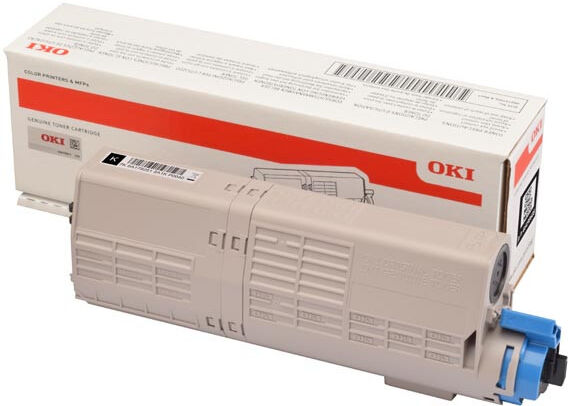 Oki C 532/mc 573 Bk Original Lasertoner (6000 Sidor)