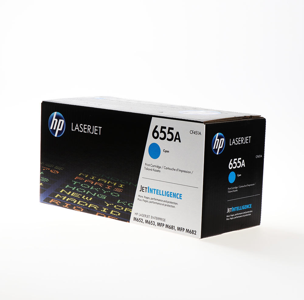 HP 655a C Original Toner (10500 Sidor)