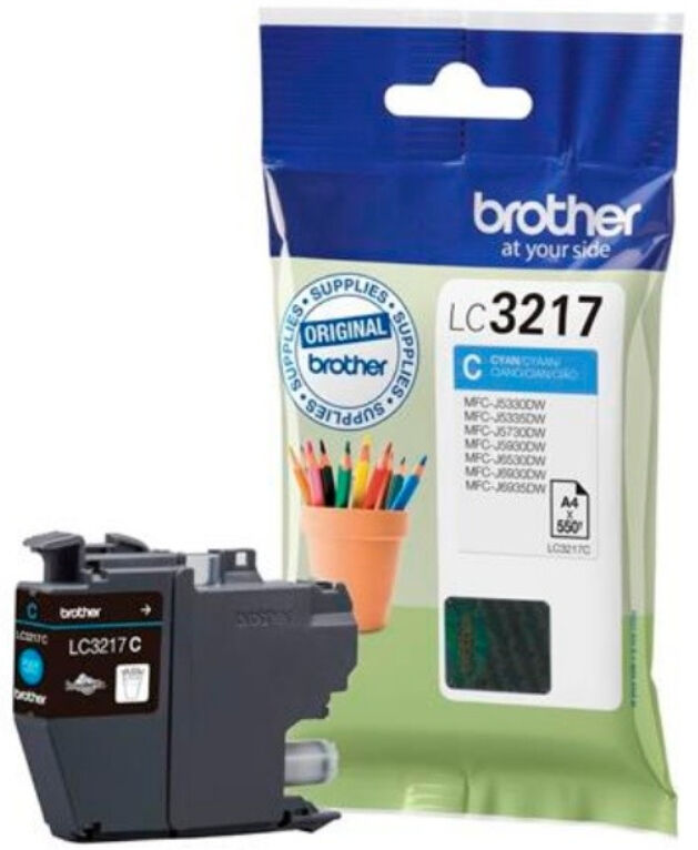 Brother Lc3217c Original Bläckpatron - 11 Ml