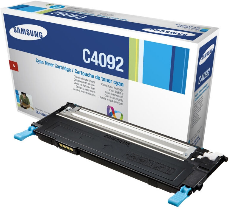 Samsung Clt-C4092s/els, Cyan Laser Toner, Original