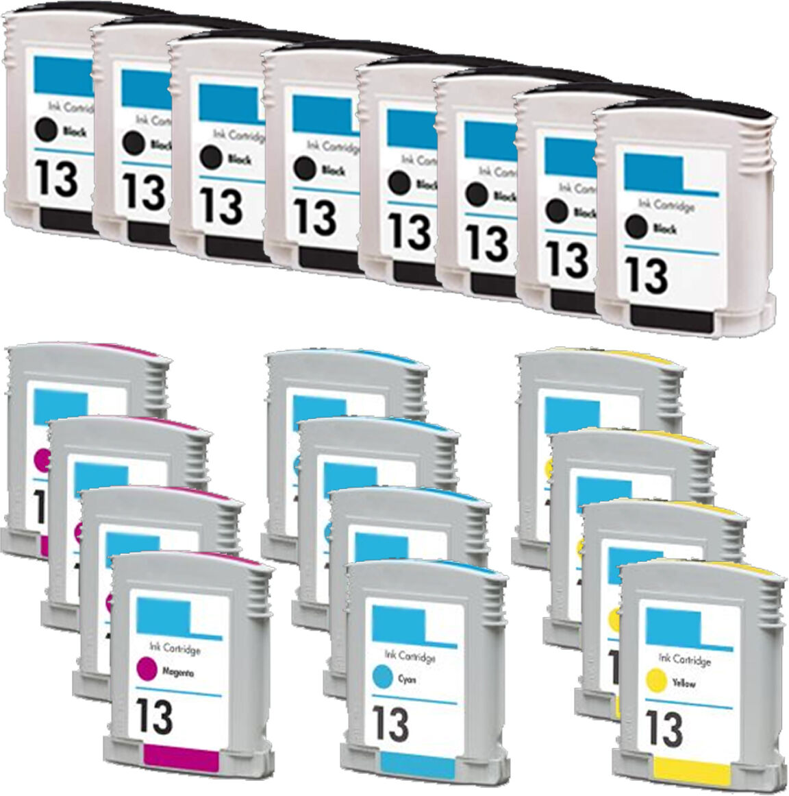 HP Kompatibel Till Hp 13 Bläckpatroner Rabattpaket 20 St Kompatibel 420 Ml