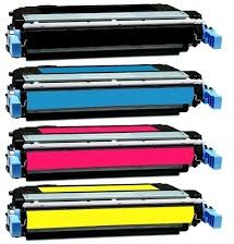 HP 642a Combo Pack 4 Stk Kompatibel Lasertoner (30000 Sidor)