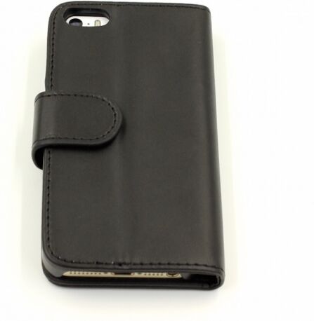 udgår Iphone 6 / 6s / 7 / 8 / Se 2. Gen Pu Leathercover/ Cardholder Black