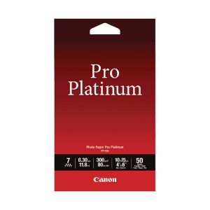 Canon Pro Platinum Photo Paper 4 x 6 Inch (Pack of 50) 2768B014