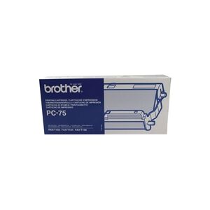 Brother PC-75 Thermal Transfer Ink Ribbon Black PC75