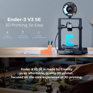 Creality Ender-3 V3 SE 3D Printer with CR Touch Auto Leveling 220*220*250mm Printing Size and