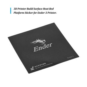 Creality 3D Printer Build Surface Heat Bed Platform Sticker 235*235mm For Ender-3