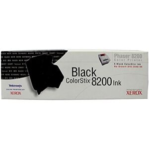 Xerox 16204000 Ink Stick 5 Piece Black – Ink Roller (5 Pieces), Black, Inkjet, Black, Phaser 8200