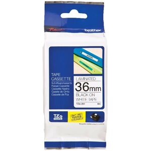 Original Brother P-Touch TZE261 36mm Gloss Tape - Black on White